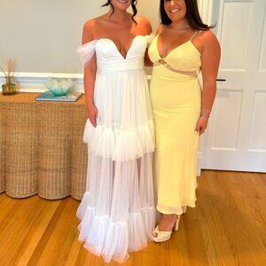 Pixi Off Shoulder Maxi Dress Selfie Leslie